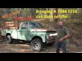 1964 Ford F250 4x4 Revival, 292 Y Block, Autolite 2100 / 2150 Manual Choke Conversion, will it run?