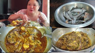 Na'tok jur#Singi Na'tok jur songa#Catfish curry#Mukbang