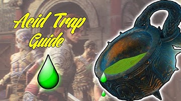 How To BUILD the ACID TRAP in IX (BO4 Zombies EASTER EGG Guide)