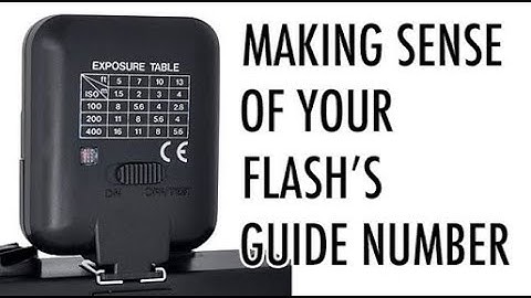 guide number in flash photography|| What is guide number in flash photography.