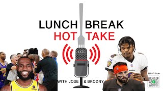 Ravens vs Browns Preview | LeBron James Drama | LBHT Show