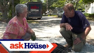 how to build a grass driveway