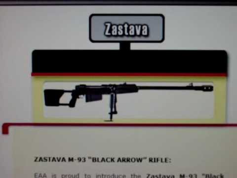 Model: Zastava M-93 Black Arrow Rifle