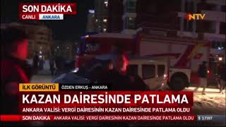 Ankara Büyük Patlama ! Tüm Ankara dan Duyuldu