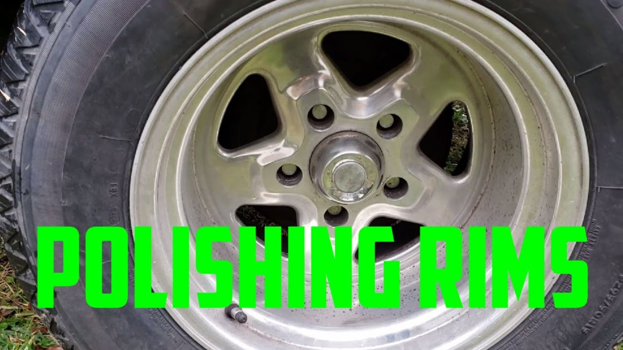 How to polish rims use Jay Leno products and White Diamond Metal Polish