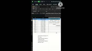 #excel How to Calculate Exact Age in Excel (Years, Months & Days) | Excel DATEDIF Formula
