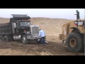 truck stuck in sand