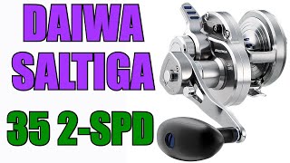 Daiwa SAGLD35-2SPD 2020 Saltiga 2 Speed Lever Drag Reel Review | J&H Tackle