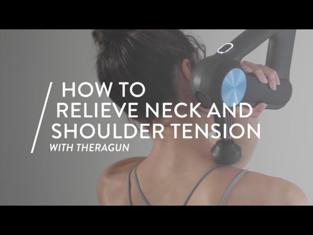 How to Release Tense Shoulders & Ease Neck Pain ♥ Back Massage