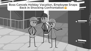 Download Lagu Boss Cancels Holiday Vacation, Employee Snaps Back in Shocking Confrontation😳#animation #relatable MP3 Download Lagu Boss Cancels Holiday Vacation, Employee Snaps Back in Shocking Confrontation😳#animation #relatable MP3