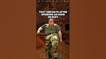 That one teammate after spending an hour on #Rust - #Rustmemes #PlayRust #RustGame #RustPC