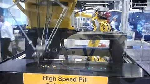Fanuc hexipod sorting pills