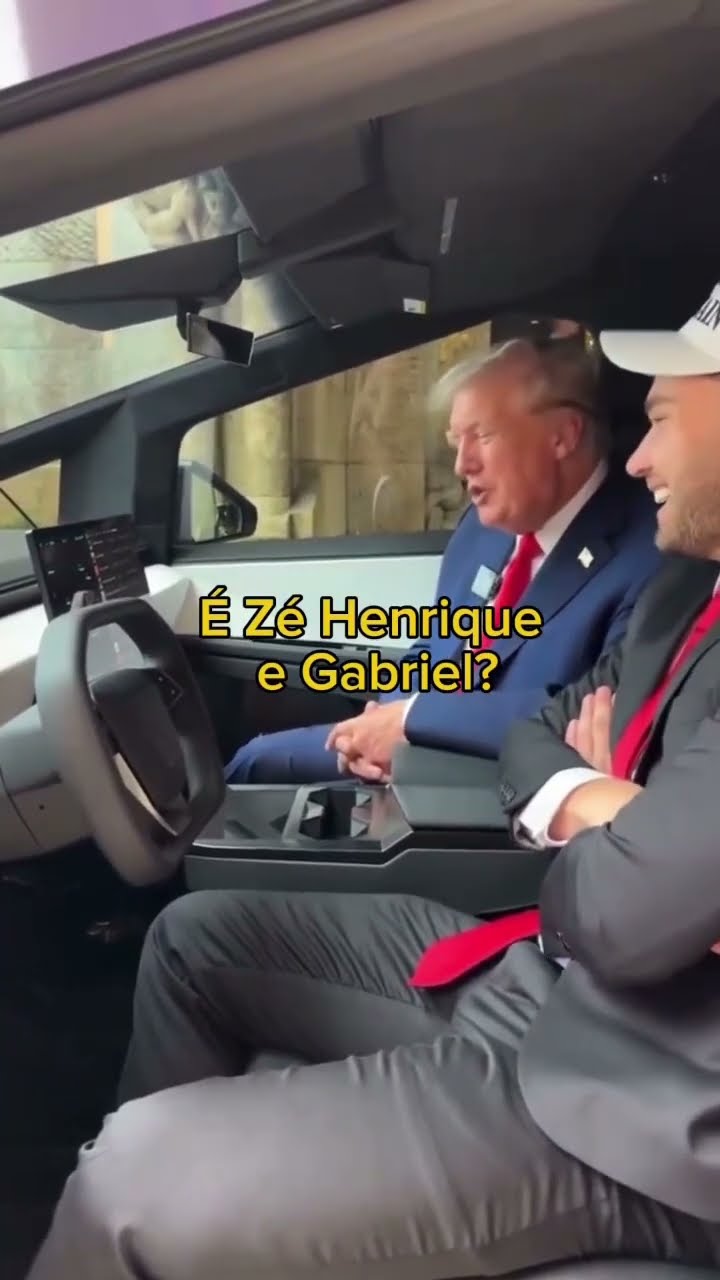 Estamos internacionais! Até o Trump tá curtindo nossa música... ?? ?