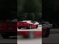 Corvette's through the years leaving Cars and Coffee #corvette #chevy  #carsandcoffee