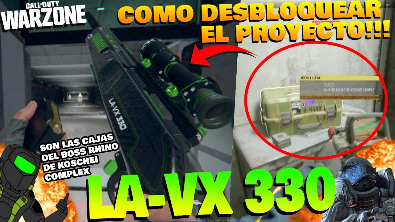 COMO OBTENER EL PROYECTO DE ARMA DE KOSCHEI COMPLEX !!! #cod #warzone2 ...
