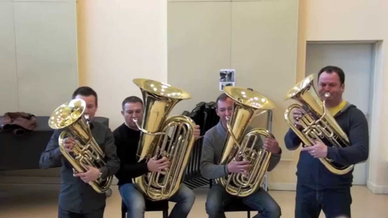 Miraphone Tuba Quartett happy birthday YouTube