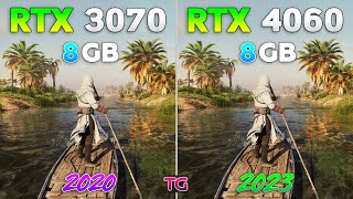 RTX 4060 vs RTX 3070 - Test in 10 Games