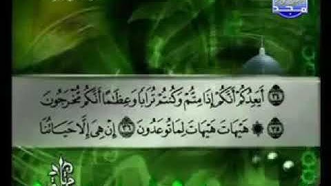 023 سورة المؤمنون كاملة الشيخ توفيق الصائغ Tawfik as Sayegh