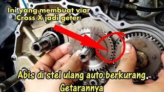 GETAR MESIN VIAR 200 GT CROSS . BONGKAR MESIN DAN PENYEBAB TANGAN KESMUTAN . part 1 ( pembongkaran)