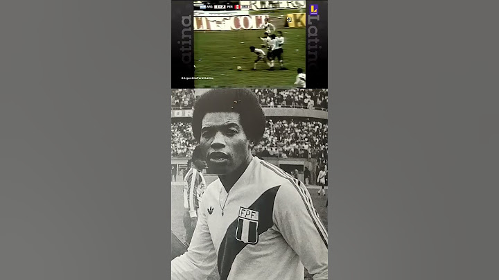 Gol de Barbadillo a Argentina en el Monumental de River en la eliminatorias a México 86