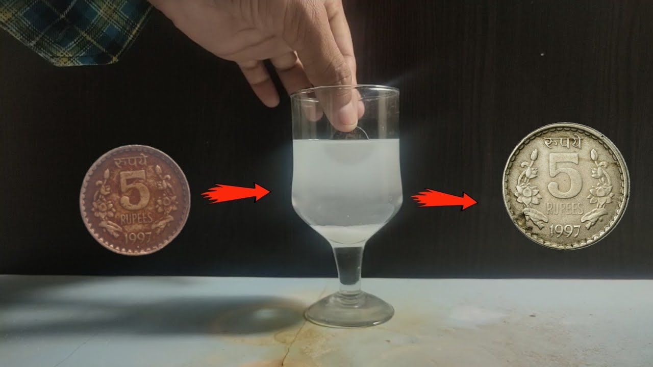 How To Clean Old Coins Note Vs Sanitizer Vinegar Baking Soda