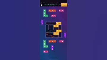 Flow Fit Sudoku Known Numbers Level 7
