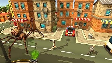 Spider Simulator: Amazing City - gameplay