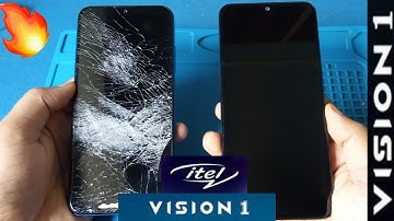 Itel vision 1 || Restore vision 1 || Vision 1 broken display change