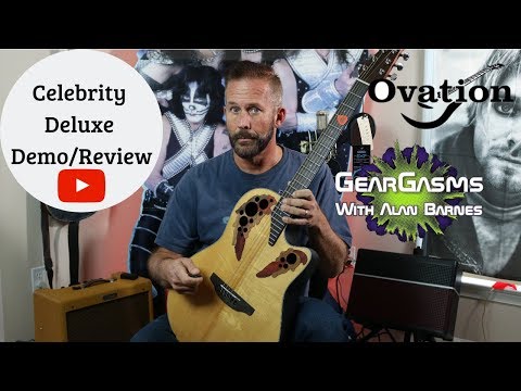 Ovation Guitars - The Celebrity Deluxe is Back!! - YouTube