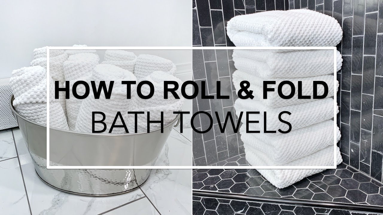 Mum shares space-saving trick on how to fold towels and it makes your  bathroom look like a spa