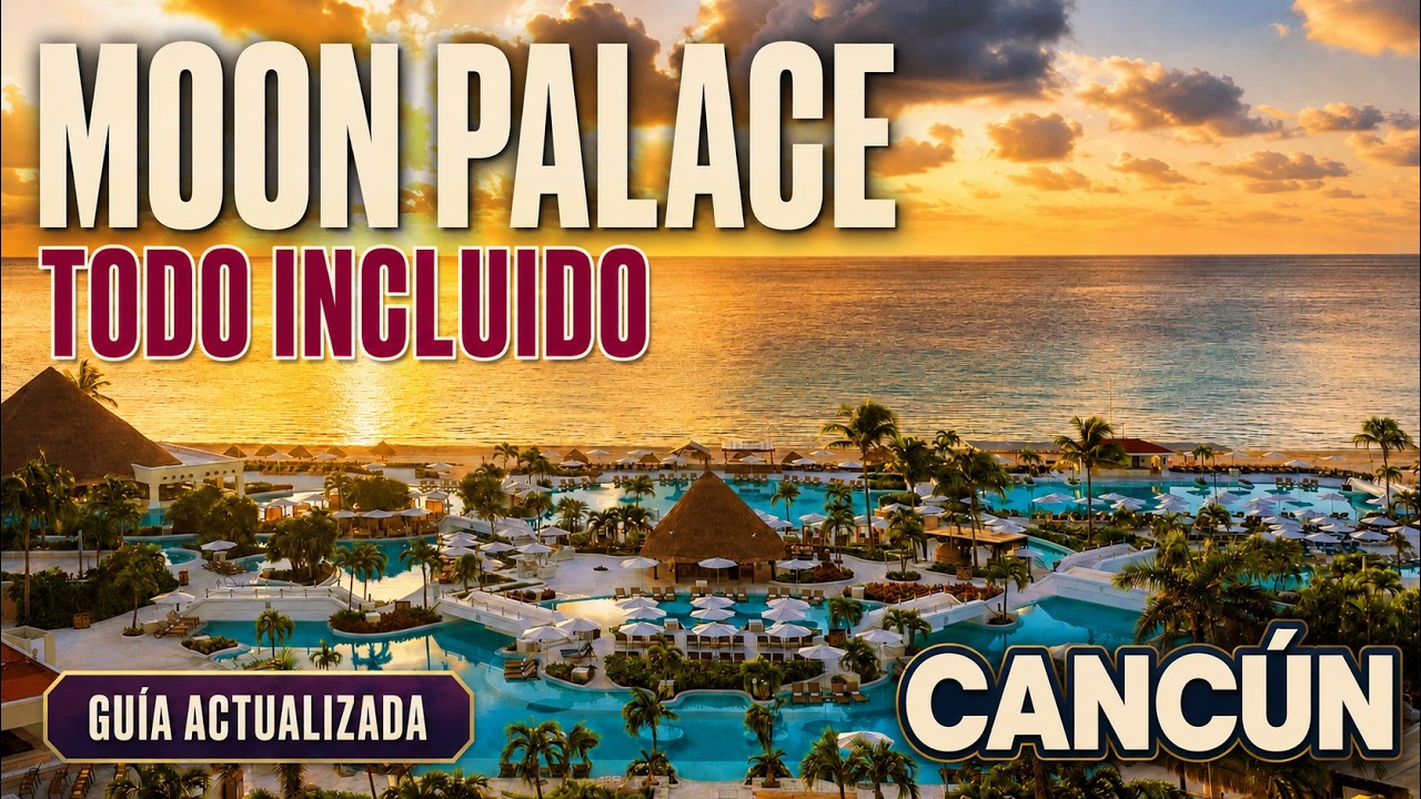 🏝 MOON PALACE INCREÍBLE HOTEL EN Cancún 🌴 Reseña ACTUAL Todo Incluido