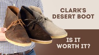 Clarks Desert Boots Review  Is it Worth It Series  Suede vs. Leather Chukka Boots