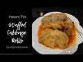 Instant Pot Stuffed Cabbage Rolls