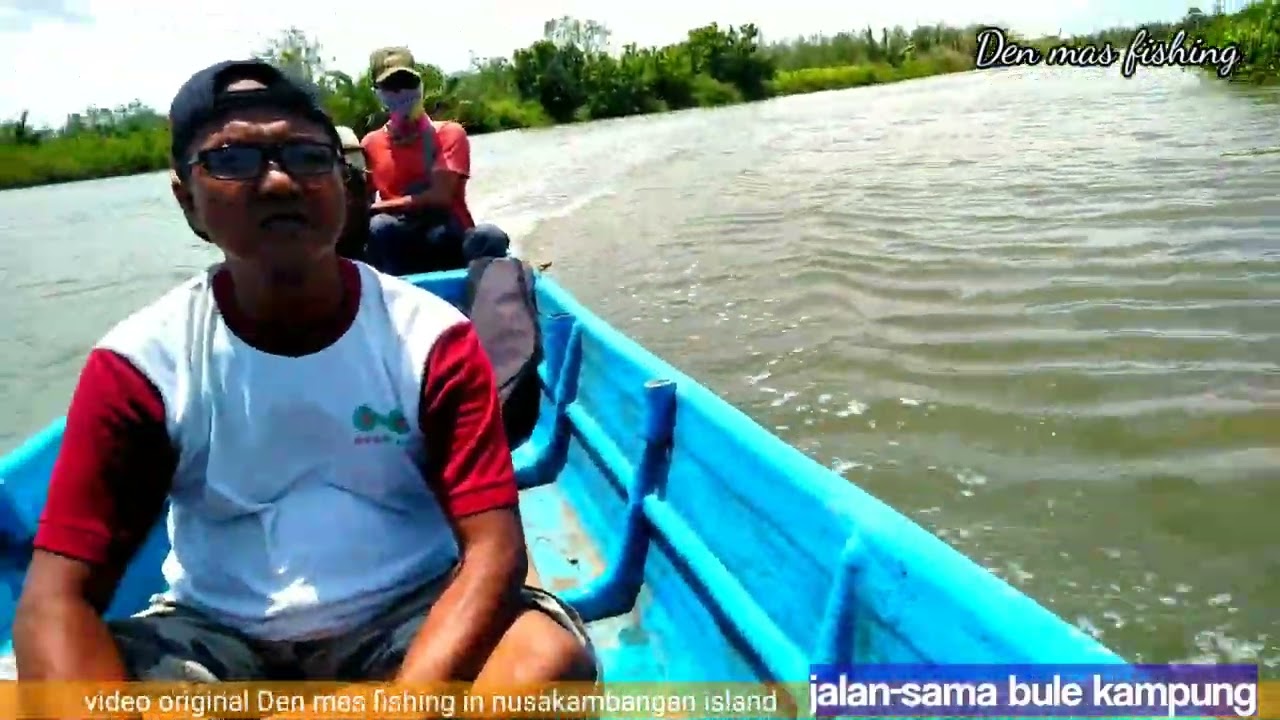 cari spot mancing bareng bule kampung