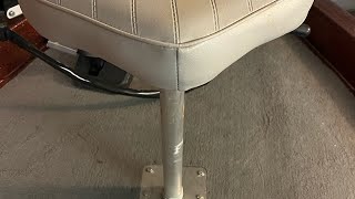 How To Replace a Bass Boat Casting Seat