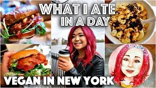VEGAN FAST FOOD IN NEW YORK (What I Ate in a Day in NYC #2)