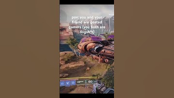 pov: you and your friend are goated gamers (you both are dogsh*t) #destiny2 #gaming #funny
