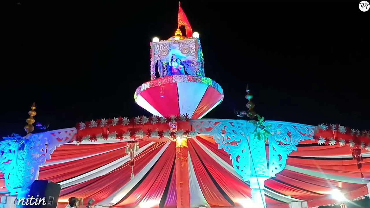 Gangour utsav rehatgaoBest decoration of gangour festival