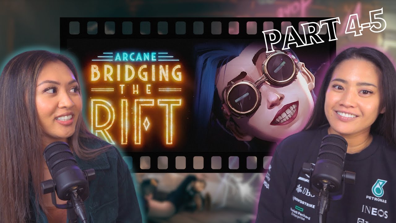 Our First Time Watching ARCANE'S "BRIDGING THE RIFT" (Part 4-5) 🎬 | Reaction & Review