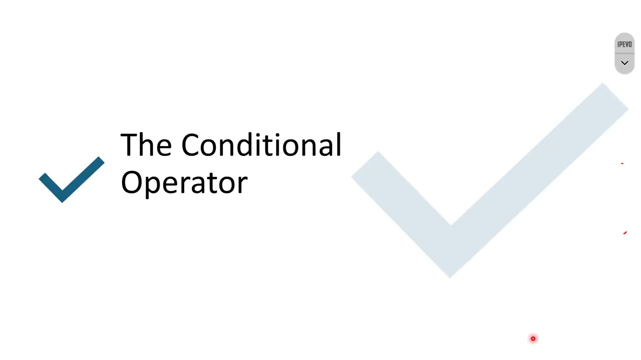 Lecture 6 : Flags, Conditional Operations,  Switch , Local and global variables