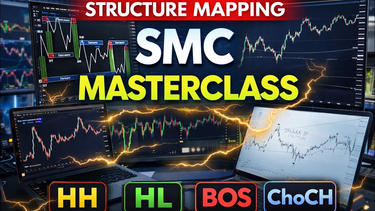 Structure Mapping Masterclass | Smart Money Concepts Full Guide ...