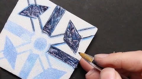 How to easily make a print block from polystyrene (polyboard)