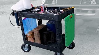 Awesome UTILITY CART | SERVICE CART for Garage