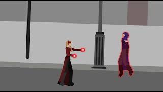 Scarlet Witch VS Raven 