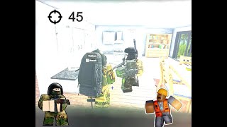 Dropping 45 kills in one life in ROBLOX aftermath....