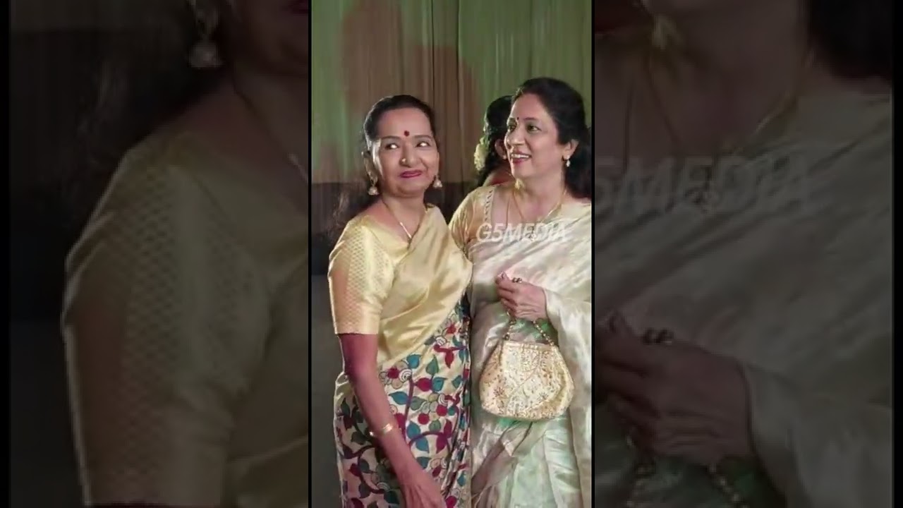 SV CHANDRASEKHAR WITH HER WIFE SHOBA AT PRO PT SELVAKUMAR SON RECEPTION .  