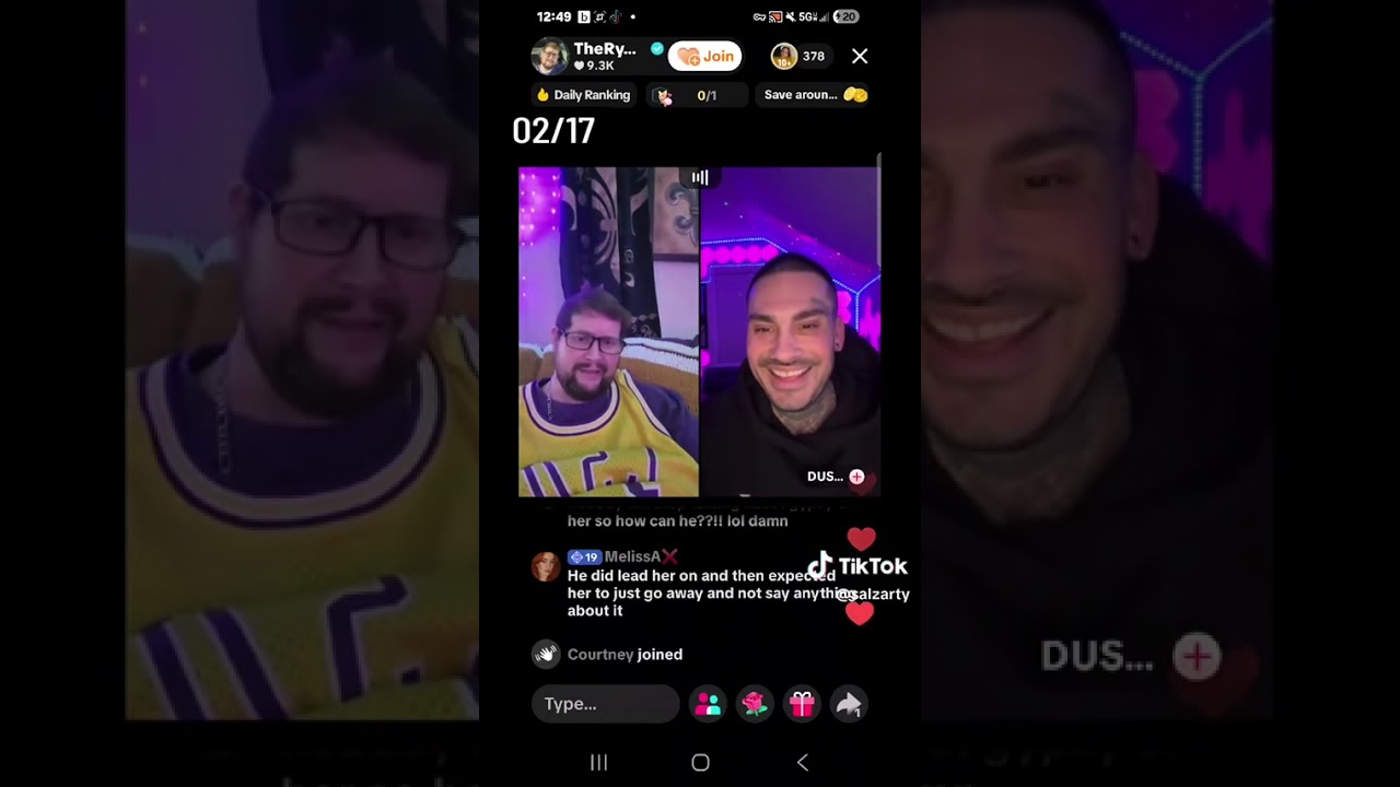 Райан выходит из игры, зная, что Кэти Кейкс ведёт прямой эфир!