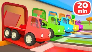 Helfer Autos Kompilation für Kinder. Die Rettungsfahrzeuge. Cartoon auf Deutsch screenshot 4