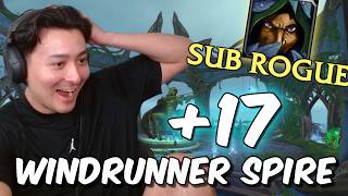 Windrunner Spire +17 • Subtlety Rogue • Pikaboo Midnight Season 1 M+