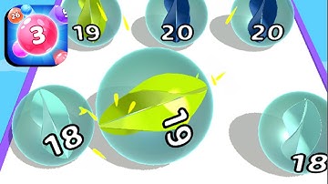 Marble Run 3D - Ball Race Gameplay Android, iOS  ( Level 66 - 75 )